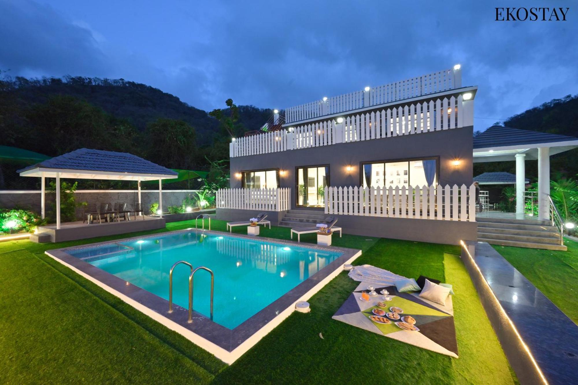 Ekostay - Serene Villa Alībāg Exteriör bild