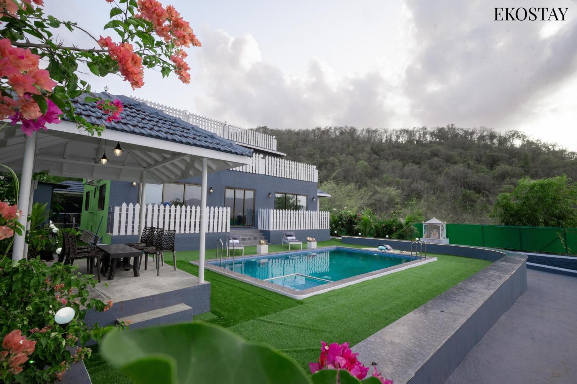 Ekostay - Serene Villa Alībāg Exteriör bild